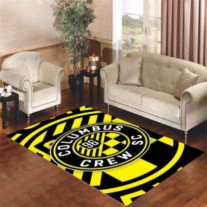 Columbus Crew Sc Logo 2 Living Room Carpet Rugs Area Rug For Living Room Bedroom Rug Home Decor