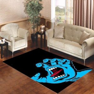 Cool Logo Skateboard Living Room Carpet Rugs Area Rug For Living Room Bedroom Rug Home Decor