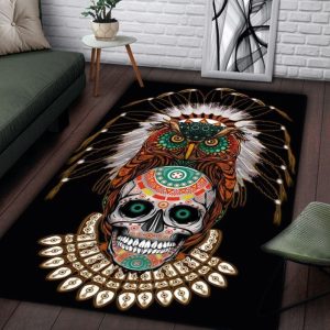 Cool Owl Rectangle Eo32768 Rug Carpet Area Rug For Living Room Bedroom Rug Home Decor