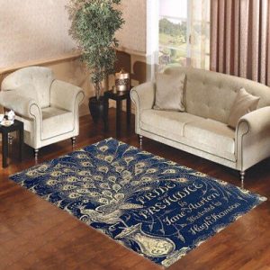 Cover Book Jane Austen Living Room Carpet Rugs Area Rug For Living Room Bedroom Rug Home Decor