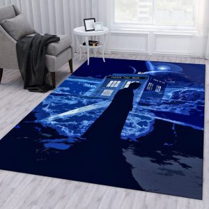 Crazy Blue Area Rug For Christmas Living Room Rug Home Us Decor