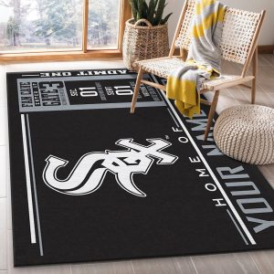 Customizable Chicago White Sox Wincraft Personalized Area Rug For Christmas Kitchen Rug Home Us Decor