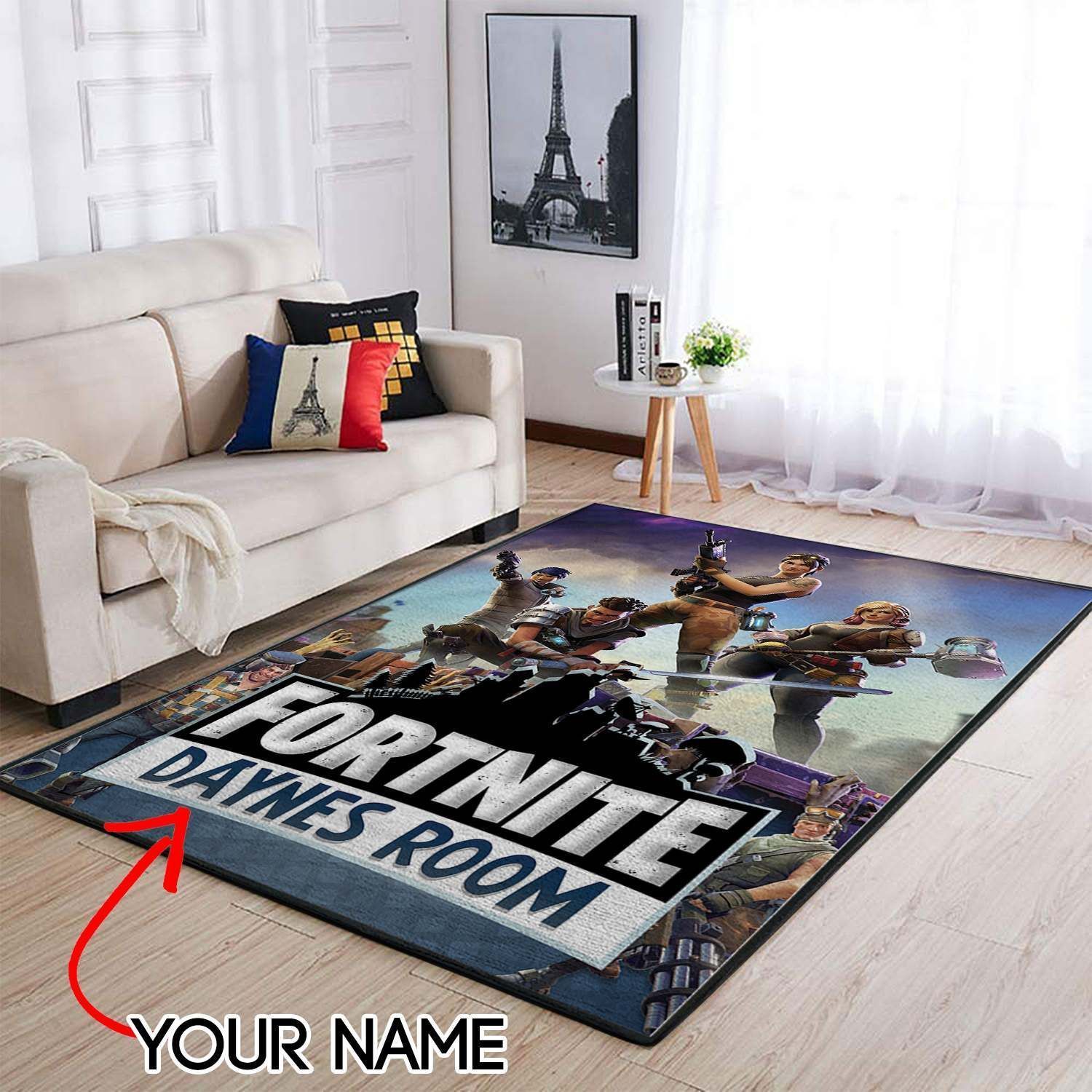 Customized Name Fortnite Area Rug Christmas Gift Game Rug Floor Decor The Us Decor Customized Name Fortnite Area Rug Christmas Gift Game Rug Floor Decor The Us Decor