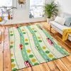 Cute Subway Car Seamless Pattern Carpet Rug Kids Rug Room Decor