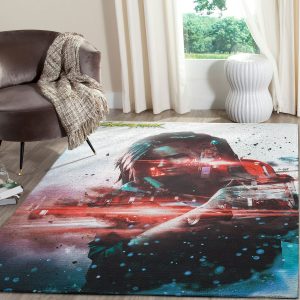 Cyberpunk 2077 Futuristic Gaming Area Rugs Living Room Carpet Local Brands Floor Decor The Us Decor