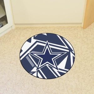 Dallas Cowboys Round Carpet