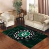 Dallas Stars Logo Living Room Carpet Rugs Area Rug For Living Room Bedroom Rug Home Decor