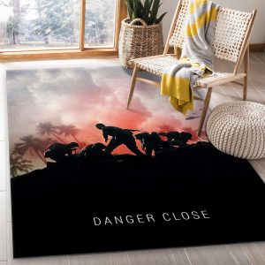 Danger Close Area Rug Movie Rug Floor Decor Home Decor Area Rug For Living Room Bedroom Rug Home Decor
