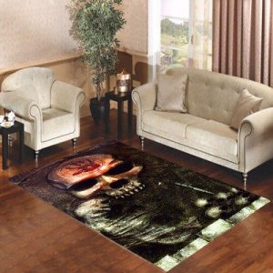 Dark Brotherhood Skull Door Living Room Carpet Rugs Area Rug For Living Room Bedroom Rug Home Decor