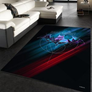 Dark Knight Area Rug Living Room Rug Home Decor Floor Decor