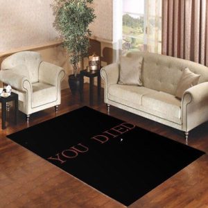 Dark Souls 3 You Died Living Room Carpet Rugs Area Rug For Living Room Bedroom Rug Home Decor