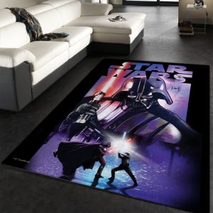 Darth Vader Area Rug Dark Side Vs Light Side Family Gift Decor Area Rug For Living Room Bedroom Rug Home Decor