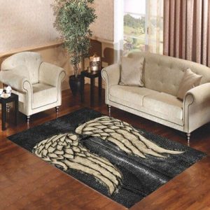 Daryl Dixon Angels Living Room Carpet Rugs Area Rug For Living Room Bedroom Rug Home Decor
