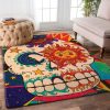 Day Of The Dead Tn2309014M Rug Carpet Area Rug For Living Room Bedroom Rug Home Decor