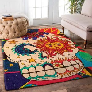 Day Of The Dead Tn2309014M Rug Carpet Area Rug For Living Room Bedroom Rug Home Decor