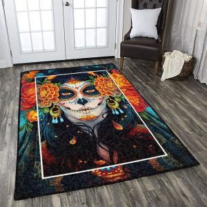Day Of The Death Hm2907025 Tdt Rug Carpet Area Rug For Living Room Bedroom Rug Home Decor