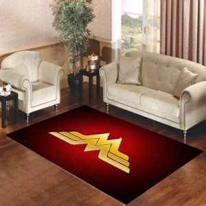 Dc Comics Superhero Wonder Woman Logo Living Room Carpet Rugs Area Rug For Living Room Bedroom Rug Home Decor