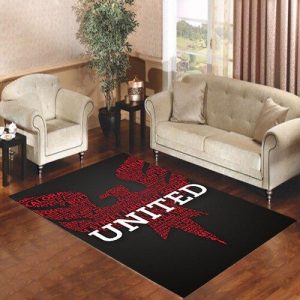 Dc United Logo Living Room Carpet Rugs Area Rug For Living Room Bedroom Rug Home Decor