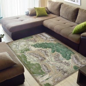 Dd1005 Rug Carpet The Silver Marches Dungeons & Dragons Area Rug For Living Room Bedroom Rug Home Decor