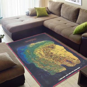 Dd1013 Dungeons & Dragons Ravenloft Domains Of The Dread Map Rug Carpet Area Rug For Living Room Bedroom Rug Home Decor