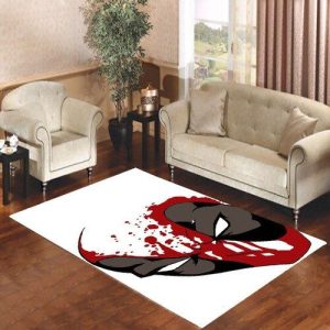 Dead Pool Face Living Room Carpet Rugs Area Rug For Living Room Bedroom Rug Home Decor