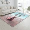 Deer Area Rug For Christmas Living Room Rug Family Gift Decor Area Rug For Living Room Bedroom Rug Home Decor