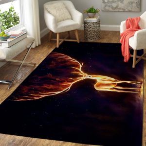 Deer Area Rug Lonely Firewalker Fd190827 Ni88222 Rug Carpet Area Rug For Living Room Bedroom Rug Home Decor
