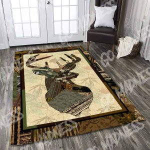Deer Hunting Cl14100027Mdr Rug Carpet Area Rug For Living Room Bedroom Rug Home Decor