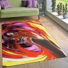 Demon Slayder Anime V1 Area Rug Living Room Rug Home Decor Area Rug For Living Room Bedroom Rug Home Decor