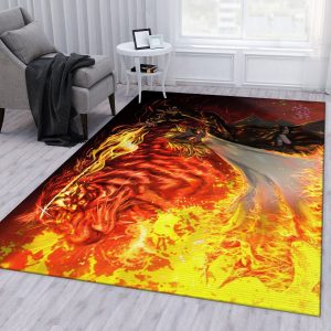 Demon Slayder Anime V8 Rug Bedroom Rug Christmas Gift Decor Area Rug For Living Room Bedroom Rug Home Decor