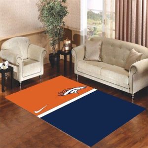 Denver Broncos Jersey Wallpaper Living Room Carpet Rugs Area Rug For Living Room Bedroom Rug Home Decor