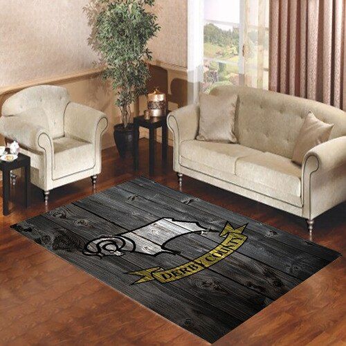 Derby County Wood Logo Living Room Carpet Rugs Area Rug For Living Room Bedroom Rug Home Decor Derby County Wood Logo Living Room Carpet Rugs Area Rug For Living Room Bedroom Rug Home Decor