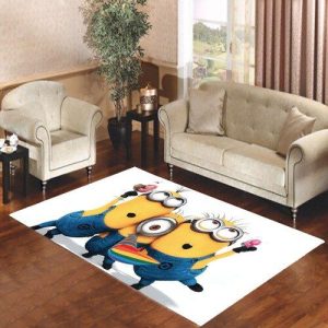 Despicable Me Minions Look Up Living Room Carpet Rugs Area Rug For Living Room Bedroom Rug Home Decor