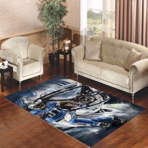 Detroit Lion American Football Illustration Living Room Carpet Rugs Area Rug For Living Room Bedroom Rug Home Decor