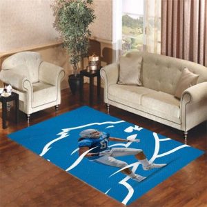 Detroit Lions Wallpaper Living Room Carpet Rugs Area Rug For Living Room Bedroom Rug Home Decor