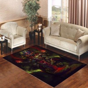 Diablo 3 Witch Doctor Poster Living Room Carpet Rugs Area Rug For Living Room Bedroom Rug Home Decor