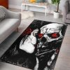 Diabolique Premium Skull Area Rug Carpet Area Rug For Living Room Bedroom Rug Home Decor