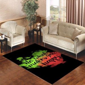 Do What Makes You Happy Living Room Carpet Rugs Area Rug For Living Room Bedroom Rug Home Decor