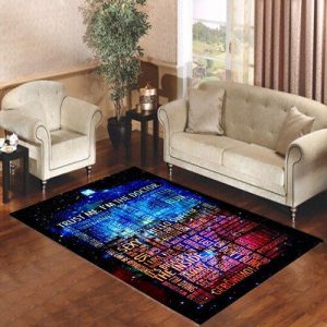 Doctor Who Quotestrust Me Im Doctor 2 Living Room Carpet Rugs Area Rug For Living Room Bedroom Rug Home Decor
