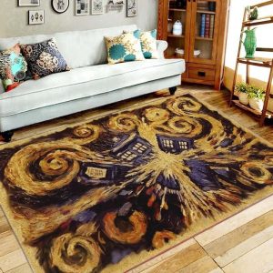 Doctor Who Rug Carpet Mat All Over Print Area Rug For Living Room Bedroom Rug Home Decor