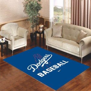 Dodgers Baseball Living Room Carpet Rugs Area Rug For Living Room Bedroom Rug Home Decor