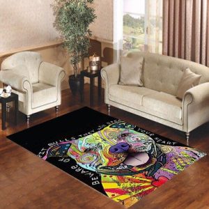 Dog Abstract Pitbull Living Room Carpet Rugs Area Rug For Living Room Bedroom Rug Home Decor