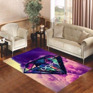 Dope Diamond Space Living Room Carpet Rugs Area Rug For Living Room Bedroom Rug Home Decor