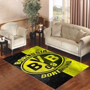 Dortmund Logo Living Room Carpet Rugs Area Rug For Living Room Bedroom Rug Home Decor