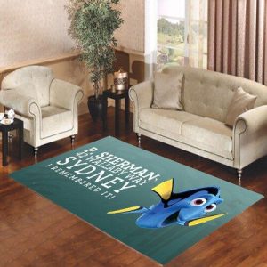 Dory Finfing Nemo Quote I Remember It Living Room Carpet Rugs Area Rug For Living Room Bedroom Rug Home Decor
