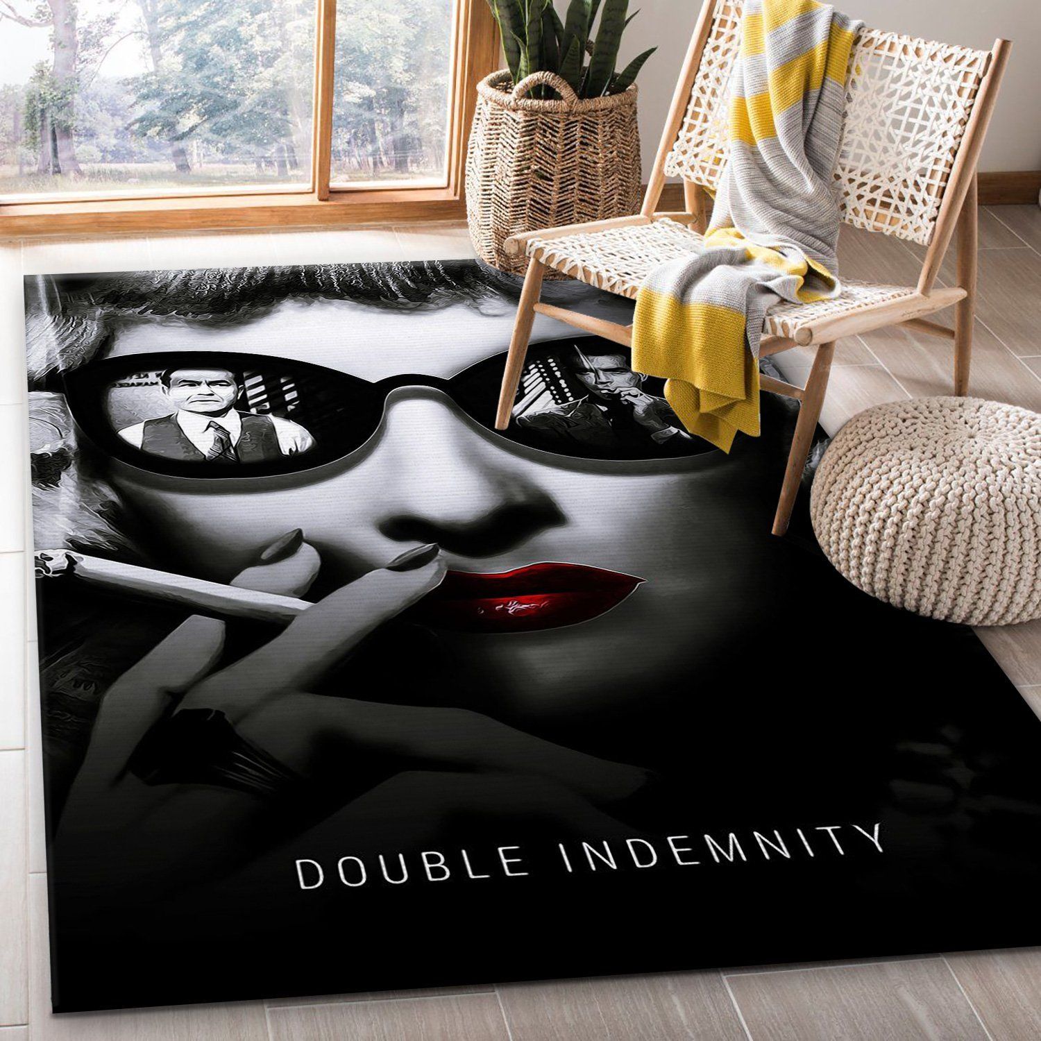 Double Indemnity Rug Movie Rug Christmas Gift Decor Area Rug For Living Room Bedroom Rug Home Decor Double Indemnity Rug Movie Rug Christmas Gift Decor Area Rug For Living Room Bedroom Rug Home Decor