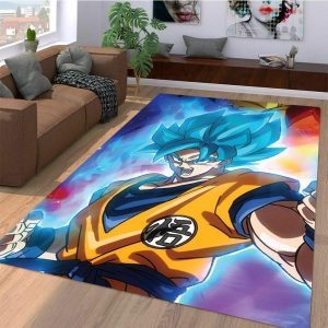 Dragon Ball Area Luxury Rug Carpets Son Goku Movie Home Decor Area Rug For Living Room Bedroom Rug Home Decor