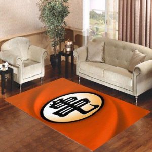 Dragon Ball Son Goku Kame Turtle Uniform Living Room Carpet Rugs Area Rug For Living Room Bedroom Rug Home Decor