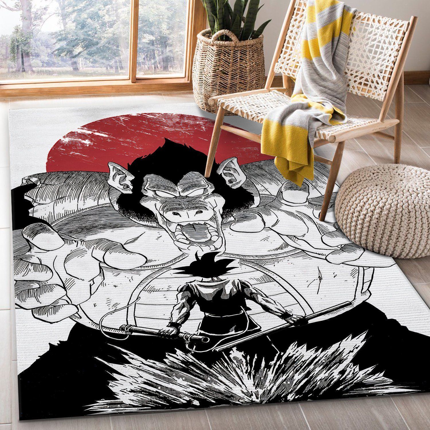 Dragon Ball Z Vegeta Vs Goku Area Rug Rugs For Living Room Rug Home Decor Dragon Ball Z Vegeta Vs Goku Area Rug Rugs For Living Room Rug Home Decor