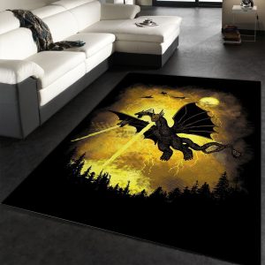 Dragon King Area Rug Bedroom Christmas Gift Us Decor